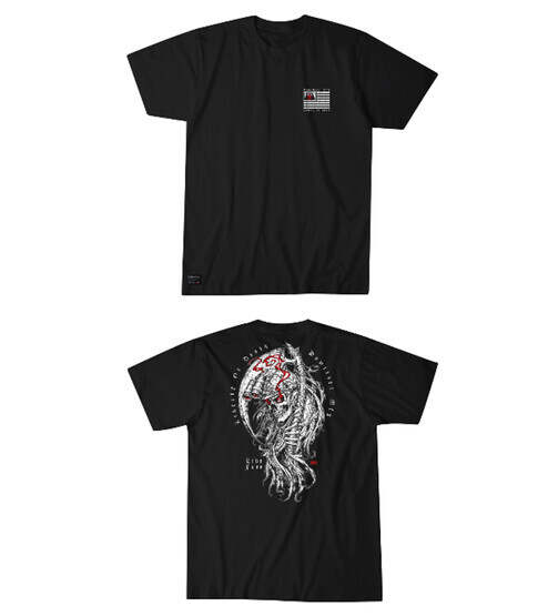 Howitzer Liberty Reaper T-Shirt in Black